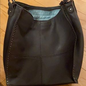 Gray Leather Purse, The Sak